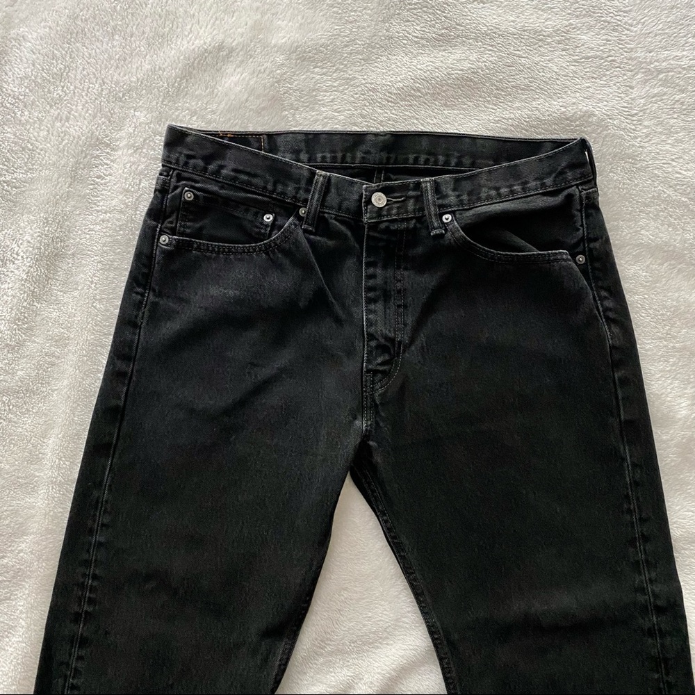 Levis 505 36x29 black jean - Picture 7 of 8